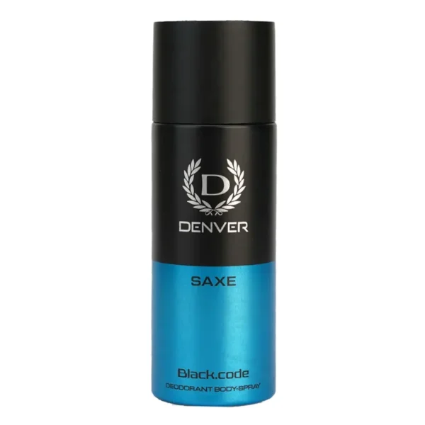 Denver Saxe Black Code Deodorant Body Spray 150Ml