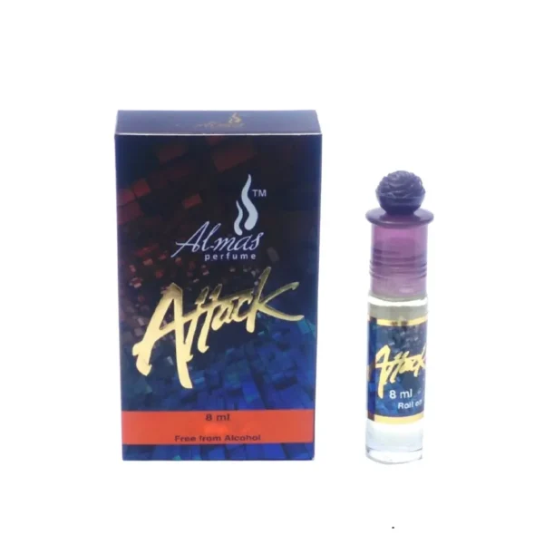 Almas Attack Attar Roll On 8Ml