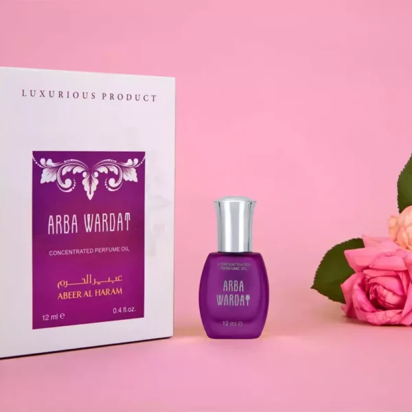 Meena Abeer Al Haram Arba Wardat Concentrated Perfume Oil 12Ml